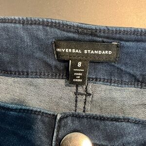 Universal Standard Dark Blue Denim Pants